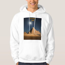 Moletom Hoodie das pirâmides da meia-noite