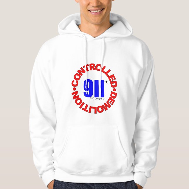 MOLETOM HOODIE DE 911 CONSPIRAÇÕES (Frente)