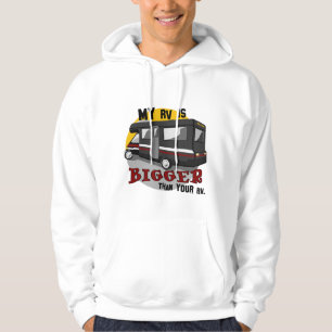 Moletom Hoodie de acampamento engraçado do rv