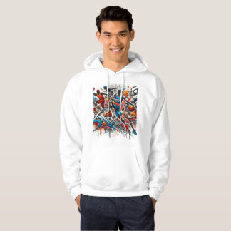 Moletom Hoodie de Arte de Basquete - Juro desportivo Negri
