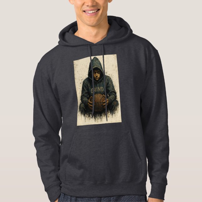 Moletom Hoodie de basquete - Grind (Frente)