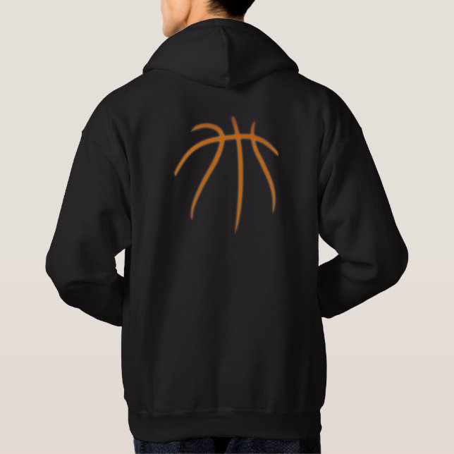 Moletom Hoodie de basquete personalizado (Verso)