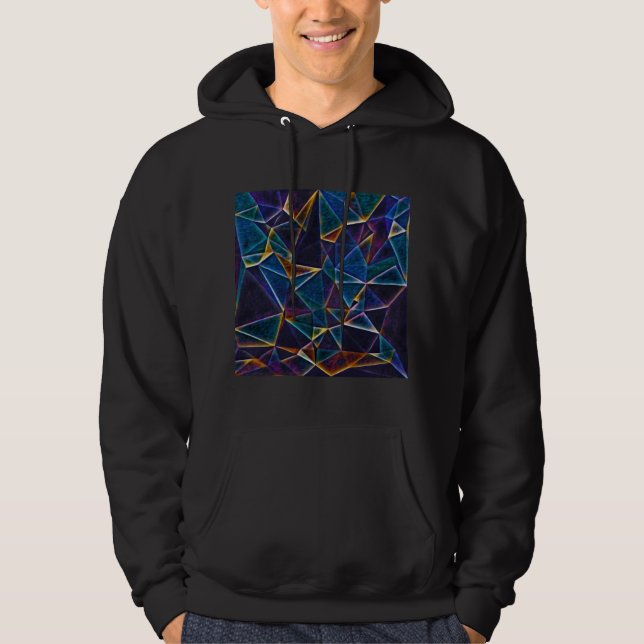 Moletom Hoodie de bolhas quebradas (Frente)