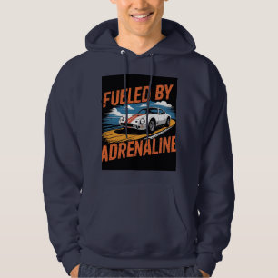 Moletom "Hoodie De Carro Em Corrida - Velocidade Encontra 