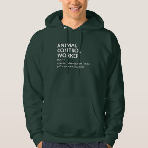 Moletom Hoodie de definição de humor do trabalhador de con