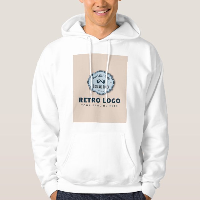 Moletom Hoodie de Expressão em Negrito Personalizado (Frente)