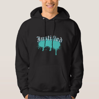 Moletom Hoodie De Grafite Teal Justificado