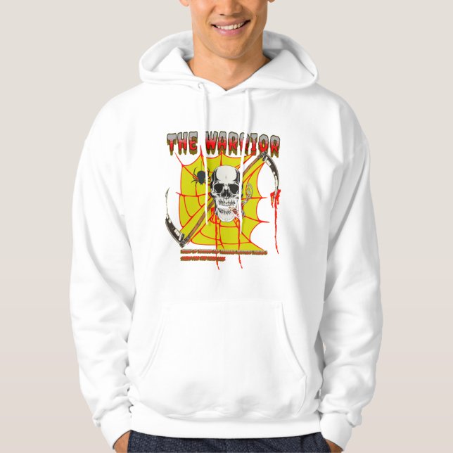 Moletom Hoodie de Leather Halloween Spooky - Presente Perf (Frente)