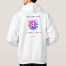 Hoodie de publicidade TikTok