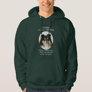 Moletom Hoodie de Sheltie da Tri Cor de Timmy