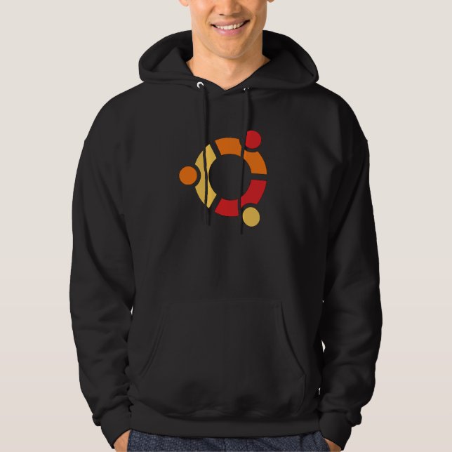 Moletom Hoodie de Ubuntu (Frente)