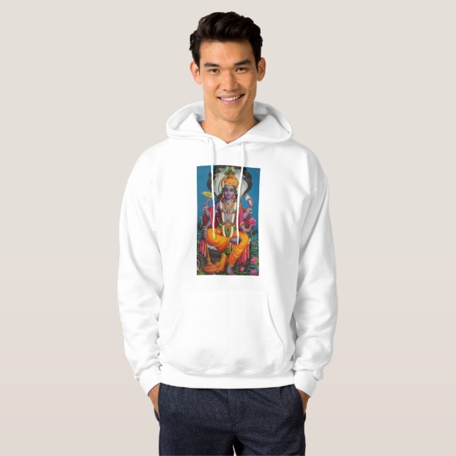Moletom Hoodie de Vishnu  --  Impressionante  --  Colorido (Frente Completa)