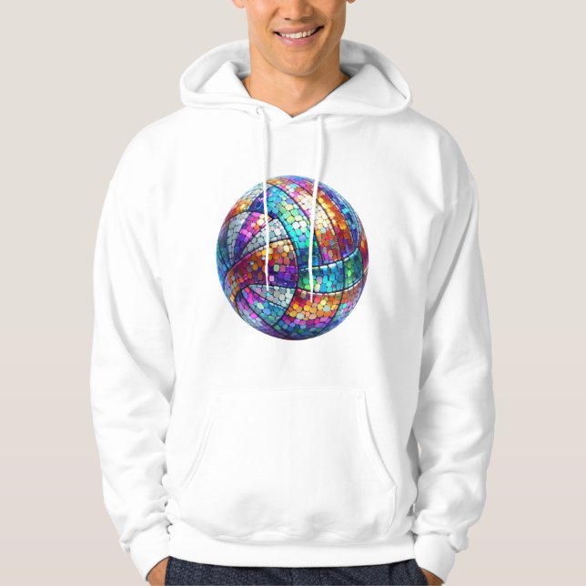 Moletom Hoodie de voleibol Disco (Frente)