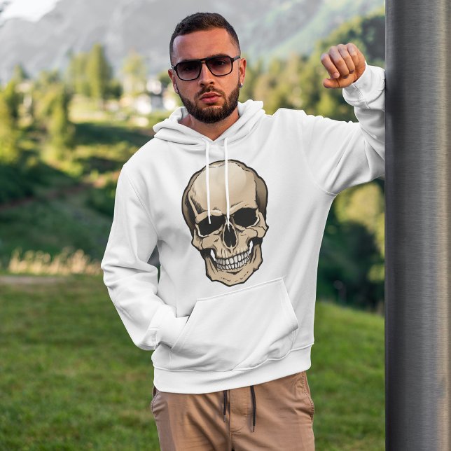 Moletom Hoodie do crânio humano (Criador carregado)