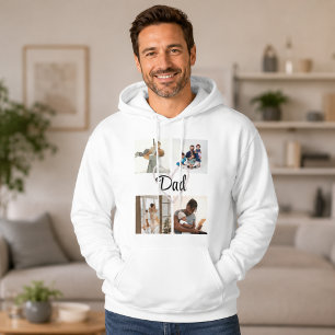 Moletom Hoodie do Dia do Pai Personalizado - Pai de Super-