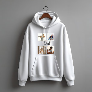 Moletom Hoodie do Dia do Pai Personalizado - Pai de Super-