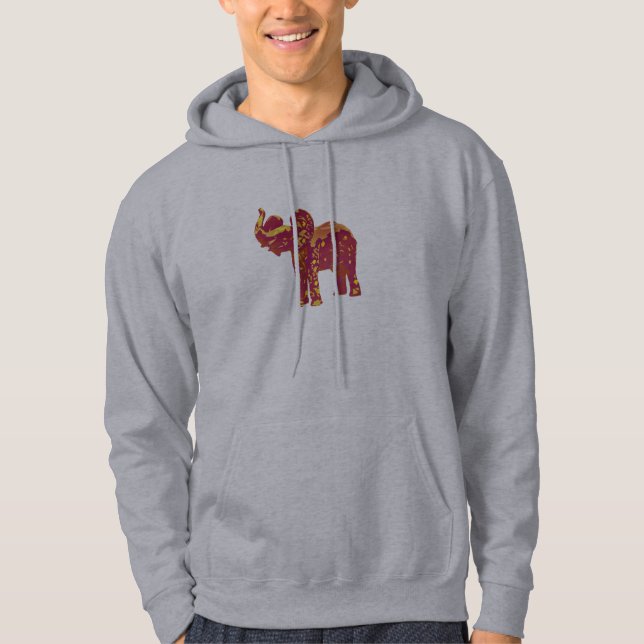 Moletom hoodie do elefante (Frente)