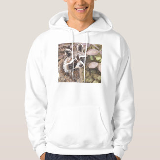 Moletom Hoodie do guaxinim das crianças