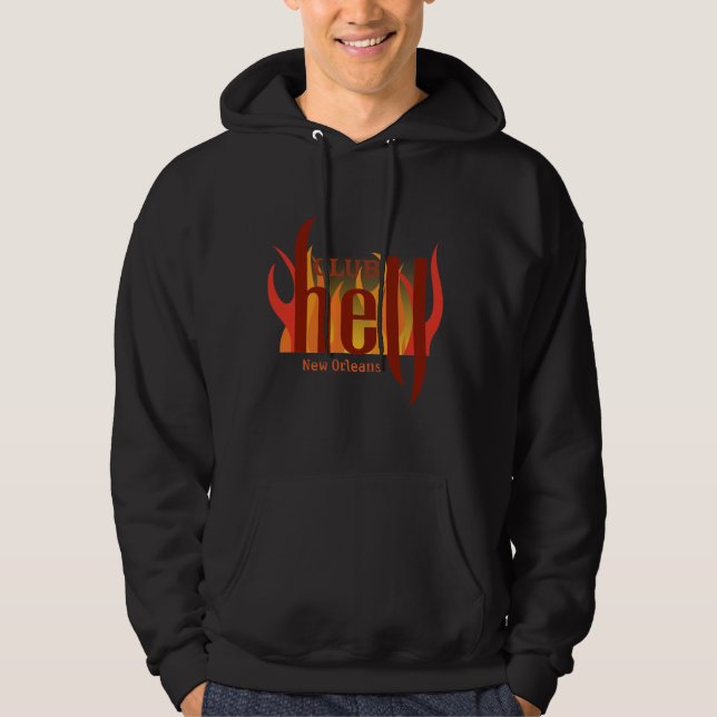 Moletom Hoodie do inferno do clube (Frente)