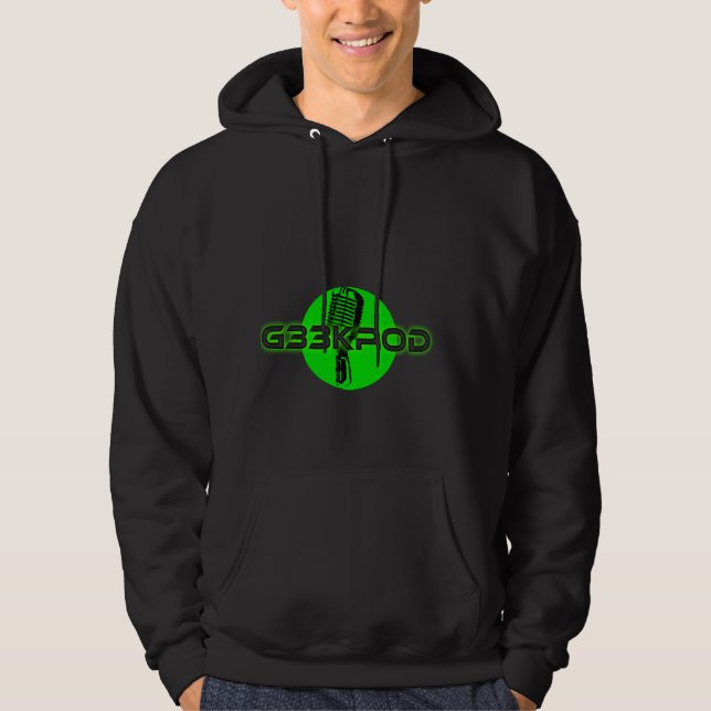 Moletom Hoodie do logotipo de G33kpod (Frente)