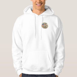 Moletom Hoodie do logotipo do bolso de CAL-EDA
