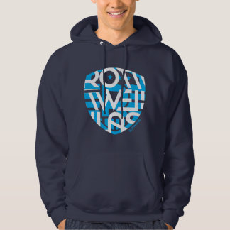 Moletom Hoodie do marinho - homens - protetor grande