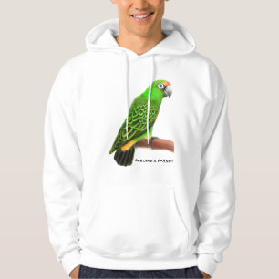 Moletom Hoodie do papagaio de Jardine