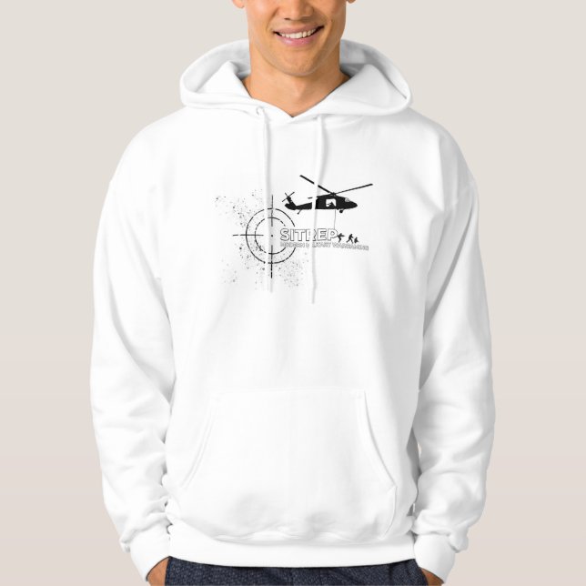 Moletom Hoodie do Podcast de SITREP (Frente)