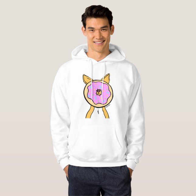 Moletom Hoodie do qui da cara da rosquinha (Frente Completa)