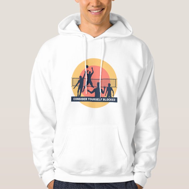 Moletom Hoodie do Voleibol (Frente)