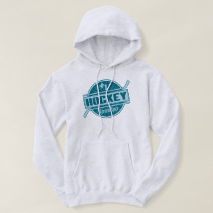 Moletom Hoodie do vovô do hóquei do número 1