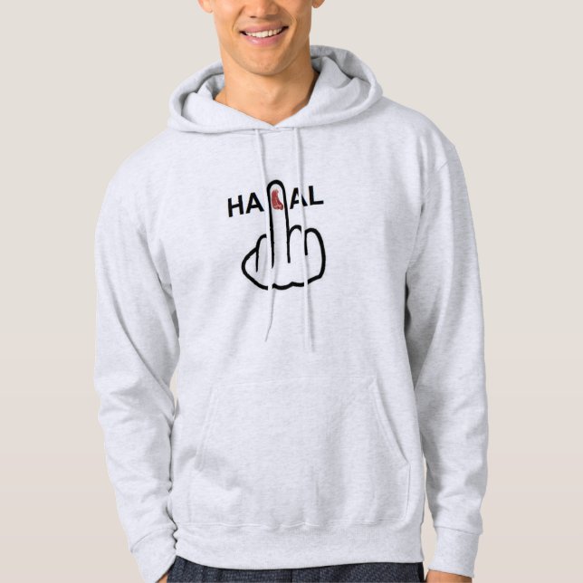 Moletom Hoodie Halal Sacudir (Frente)