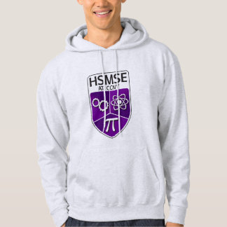 Moletom Hoodie HSMSE Pull-over na Cinza de Cinza