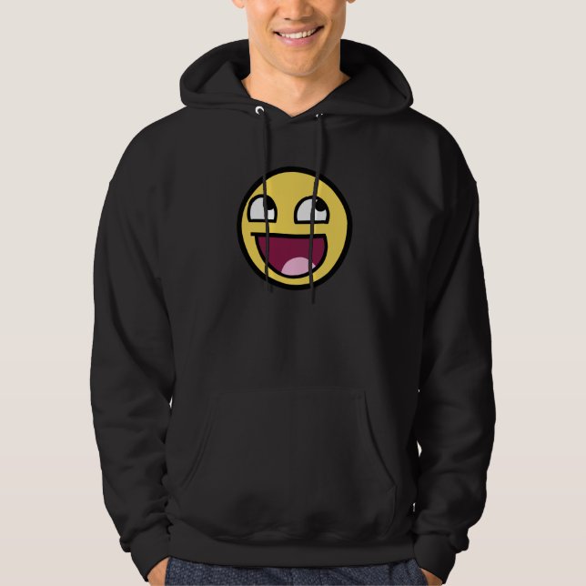 Moletom Hoodie impressionante da cara (Frente)