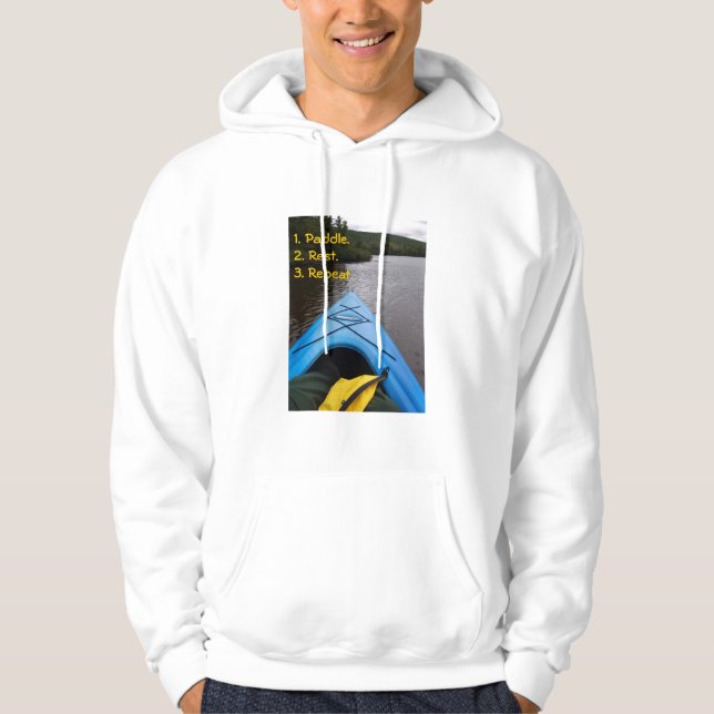 Moletom HOODIE, Kayaking (Frente)