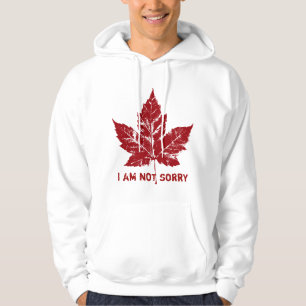 Moletom Hoodie legal de Canadá retro eu não sou parte
