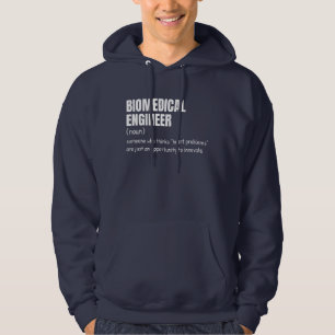 Moletom Hoodie legal de definição de Engenheiro biomédico