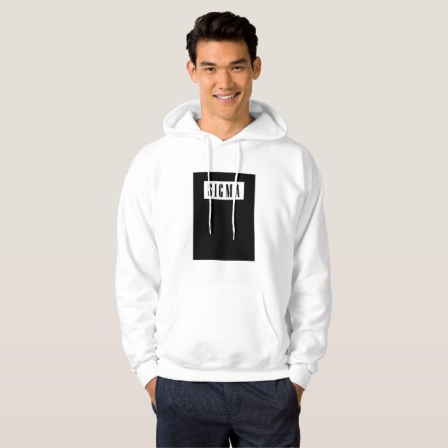 Moletom Hoodie masculino SIGMA (Frente Completa)