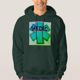 Moletom Hoodie Médico de Homens da Auqa