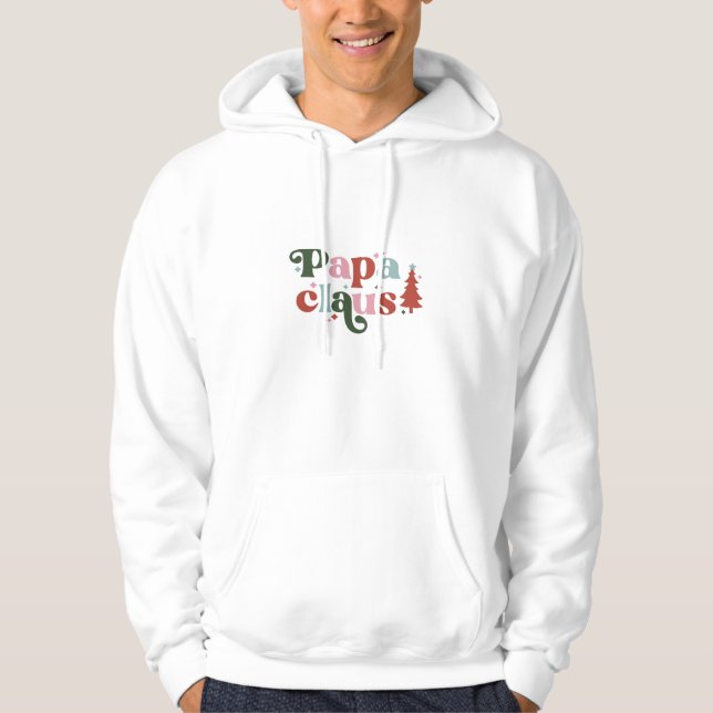Moletom Hoodie Men - Papa Claus (Frente)
