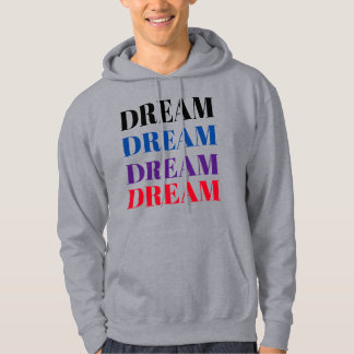 Moletom Hoodie Motivacional Colorido do Sonho