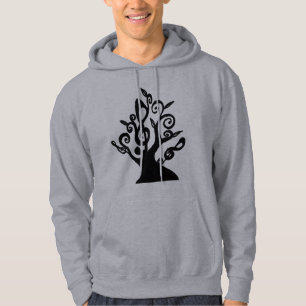 Moletom Hoodie musical da árvore