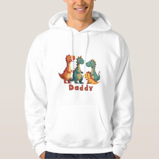 Moletom Hoodie (pai) da Família Dinosaur