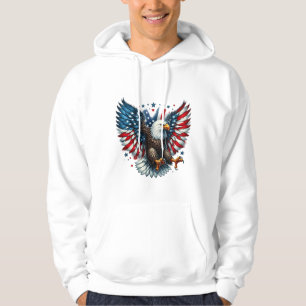 Moletom Hoodie Patriótico dos Homens