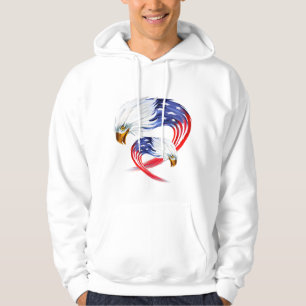 Moletom Hoodie Patriótico dos Homens