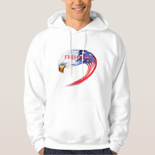 Moletom Hoodie Patriótico dos Homens