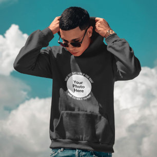 Moletom Hoodie Personalizado com Imagem e Texto