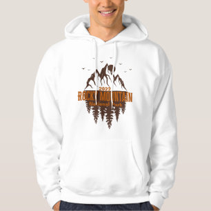 Moletom Hoodie Personalizado do Parque Nacional Rocky Moun