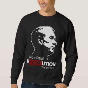 Moletom Hoodie personalizado revolução de Ron Paul