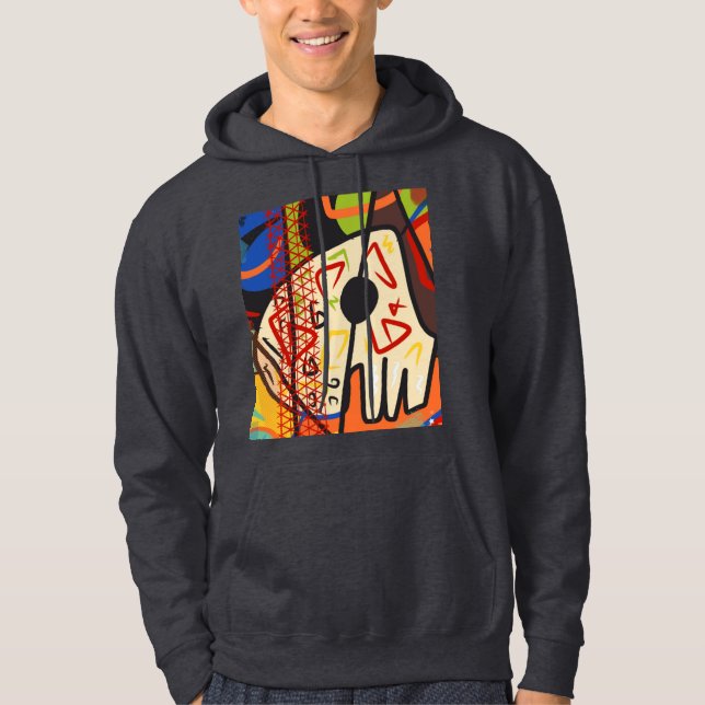 Moletom Hoodie Preto (Frente)